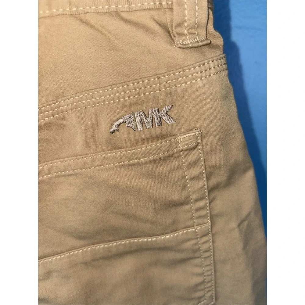 Mountain Khakis Slim Fit Shorts Tan 33x10 Gorpcore Hiking Camping Fishing